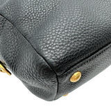 プラダ PRADA ヴィッテダイノハンドバッグ ブラック ヴィッテダイノレザー レディース ショルダーバッグ