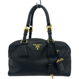プラダ PRADA ヴィッテダイノハンドバッグ ブラック ヴィッテダイノレザー レディース ショルダーバッグ