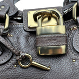 クロエ Chloe パディントンバッグ ブラウン レザー レディース ハンドバッグ