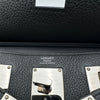 エルメス HERMES ケリーアッカドPM B刻 ブラック シルバー金具 トゴ ユニセックス ボディバッグ