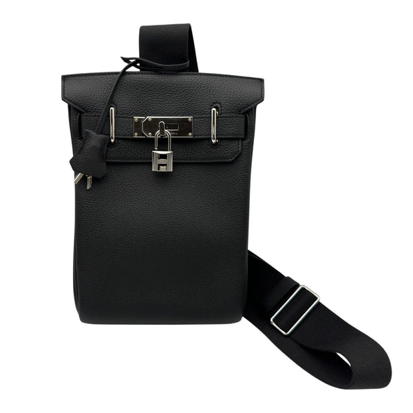 エルメス HERMES ケリーアッカドPM B刻 ブラック シルバー金具 トゴ