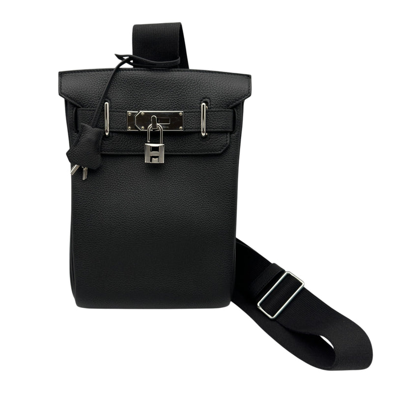 エルメス HERMES ケリーアッカドPM B刻 ブラック シルバー金具 トゴ
