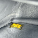 シャネル CHANEL 2.55 ラージ フラップバッグ A37587 22番台 ブルー ゴールド金具 デニム レディース ショルダーバッグ