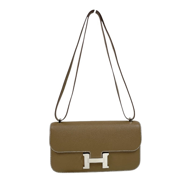 エルメス HERMES コンスタンスエラン W刻 エトゥープ シルバー金具