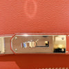 エルメス HERMES バーキン35　ギリーズ □R刻（2014年製） エクリュ/サンギーヌ シルバー金具 トワル/スイフト レディース ハンドバッグ