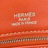 エルメス HERMES バーキン35　ギリーズ □R刻（2014年製） エクリュ/サンギーヌ シルバー金具 トワル/スイフト レディース ハンドバッグ