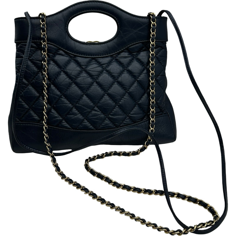 シャネル CHANEL CHANEL31 ミニショッピングバッグ AS4133 ネイビー