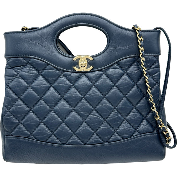 シャネル CHANEL CHANEL31 ミニショッピングバッグ AS4133 ネイビー