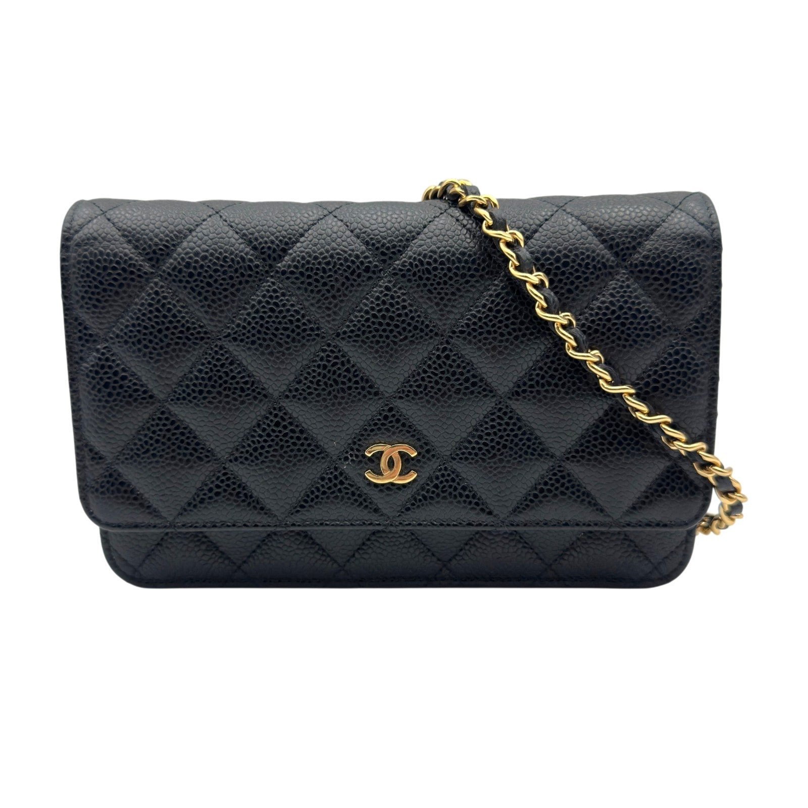 シャネル CHANEL マトラッセチェーンウォレット AP0250 31番台