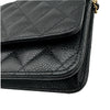 シャネル CHANEL マトラッセチェーンウォレット AP0250 31番台 ブラック ゴールド金具 キャビアスキン レディース ショルダーバッグ