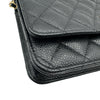 シャネル CHANEL マトラッセチェーンウォレット AP0250 31番台 ブラック ゴールド金具 キャビアスキン レディース ショルダーバッグ