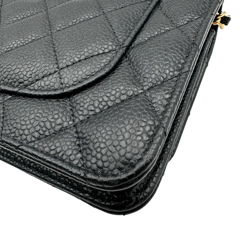 シャネル CHANEL マトラッセチェーンウォレット AP0250 31番台 