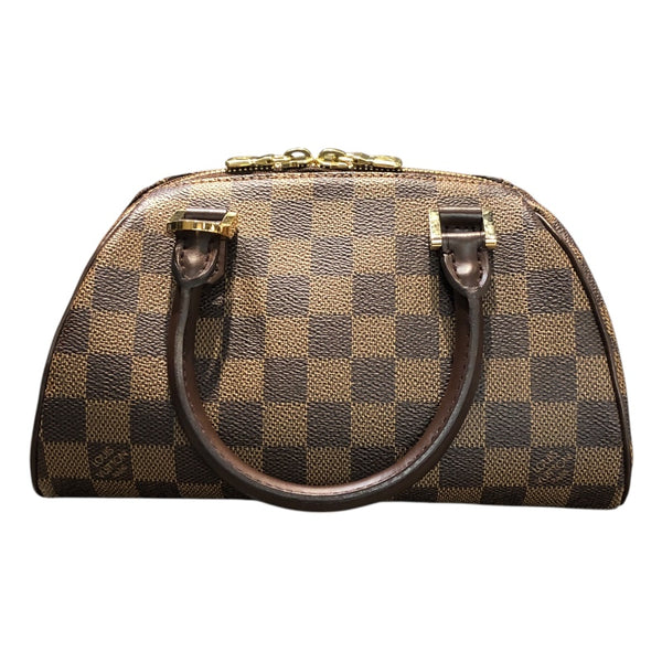 ルイヴィトン　リベラミニ　ダミエ　美品　正規店購入 ルイ・ヴィトン LOUIS VUITTON リベラミニ N41436 ブラウン ダミエ