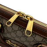 グッチ GUCCI ホースビット1955 スモールトップ ハンドルバッグ 621220 ブラウン GGスプリームキャンバス/レザー レディース ハンドバッグ