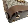グッチ GUCCI ホースビット1955 スモールトップ ハンドルバッグ 621220 ブラウン GGスプリームキャンバス/レザー レディース ハンドバッグ