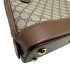 グッチ GUCCI ホースビット1955 スモールトップ ハンドルバッグ 621220 ブラウン GGスプリームキャンバス/レザー レディース ハンドバッグ