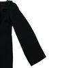 シャネル CHANEL フリルノーカラージャケット＆スカートセットアップ P14303 ブラック ウール レディース セットアップ