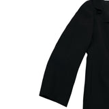 シャネル CHANEL フリルノーカラージャケット＆スカートセットアップ P14303 ブラック ウール レディース セットアップ