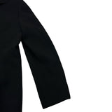 シャネル CHANEL フリルノーカラージャケット＆スカートセットアップ P14303 ブラック ウール レディース セットアップ