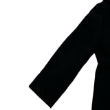 シャネル CHANEL フリルノーカラージャケット＆スカートセットアップ P14303 ブラック ウール レディース セットアップ
