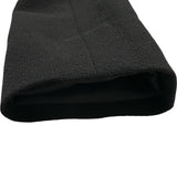 シャネル CHANEL フリルノーカラージャケット＆スカートセットアップ P14303 ブラック ウール レディース セットアップ