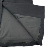 シャネル CHANEL フリルノーカラージャケット＆スカートセットアップ P14303 ブラック ウール レディース セットアップ