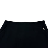シャネル CHANEL フリルノーカラージャケット＆スカートセットアップ P14303 ブラック ウール レディース セットアップ