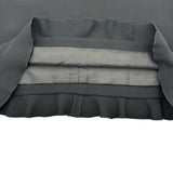 シャネル CHANEL フリルノーカラージャケット＆スカートセットアップ P14303 ブラック ウール レディース セットアップ