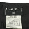 シャネル CHANEL フリルノーカラージャケット＆スカートセットアップ P14303 ブラック ウール レディース セットアップ