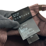 プラダ PRADA ロゴ刺繡ベースボールキャップ 1HC274 ブラウン コットン レディース その他ファッション雑貨