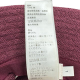 セリーヌ CELINE ロゴバケットハット 2AK01670Q ボルドー コットン メンズ その他ファッション雑貨