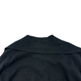 クリスチャン・ディオール Christian Dior パールボタンボウタイニットセーター 354S48AM053 ブラック カシミヤ レディース セーター
