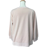 ステラ・マッカートニー STELLA McCARTNEY サイドスリットロゴスウェットシャツ 600416 ピンク コットン レディース スウェット