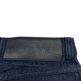 ロエベ LOEWE フィッシャーマンデニムパンツ S2262110IB インディゴ コットン レディース デニムパンツ