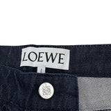 ロエベ LOEWE フィッシャーマンデニムパンツ S2262110IB インディゴ コットン レディース デニムパンツ
