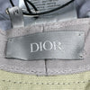 クリスチャン・ディオール Christian Dior ×Travis Scott刺繍バケットハット 033C906U4511 カーキ コットン メンズ その他ファッション雑貨