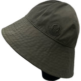 モンクレール MONCLER ロゴワッペンバケットハット カーキ コットン レディース その他ファッション雑貨