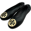 トリーバーチ TORY BURCH ロゴプレート フラットシューズ ブラック レザー レディース その他靴