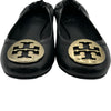 トリーバーチ TORY BURCH ロゴプレート フラットシューズ ブラック レザー レディース その他靴