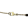 ヴァンクリーフ＆アーペル Van Cleef & Arpels ヴィンテージ アルハンブラマカライトネックレス ゴールド Au750 マカライト ジュエリー