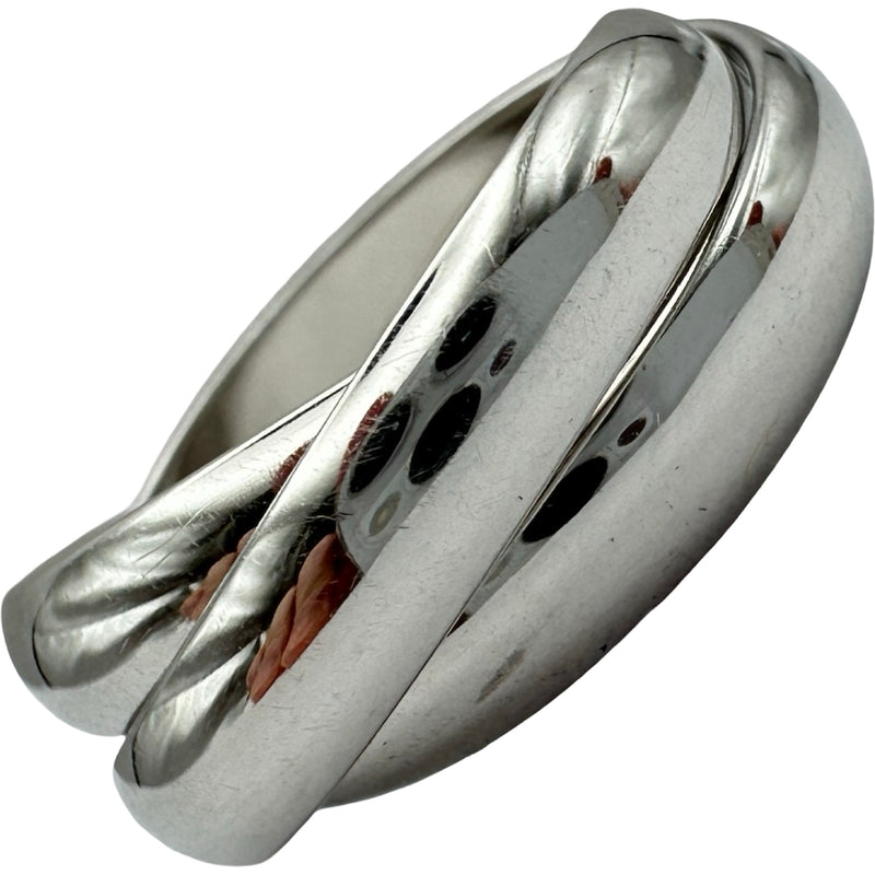 カルティエ Cartier トリニティリング ホワイトゴールド 750