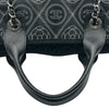 シャネル CHANEL カメリアラージショッピングバッグ A57161 25番台 ブラック/アイボリー シルバー金具 PVC レディース トートバッグ