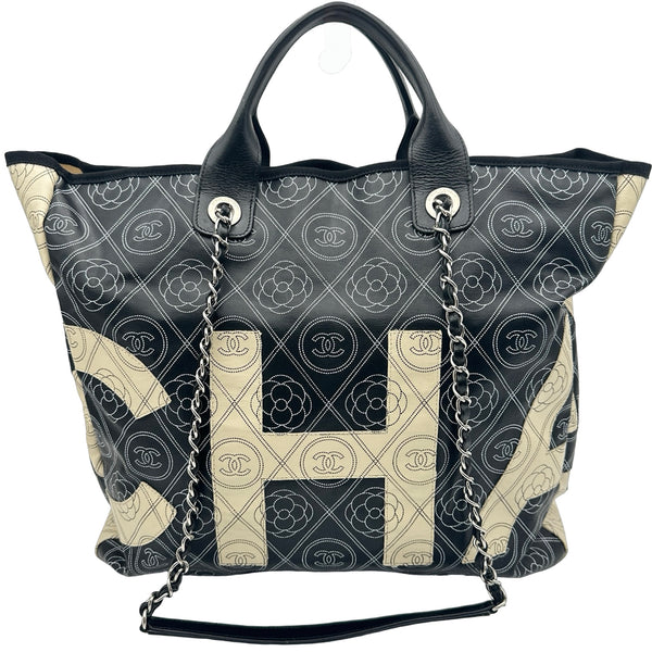 シャネル CHANEL カメリアラージショッピングバッグ A57161 25番台