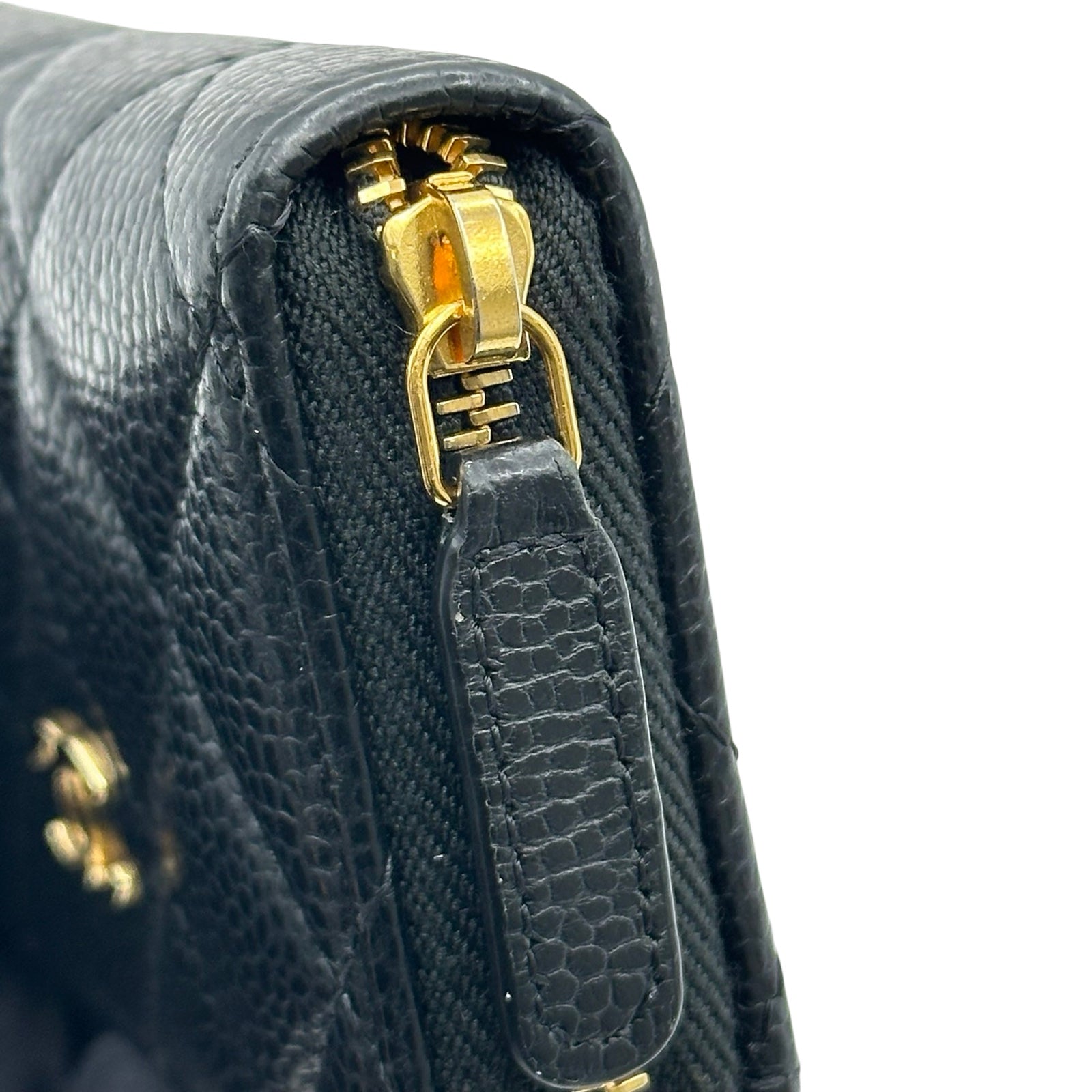 シャネル CHANEL クラシックジップコインパース AP0216 ブラック