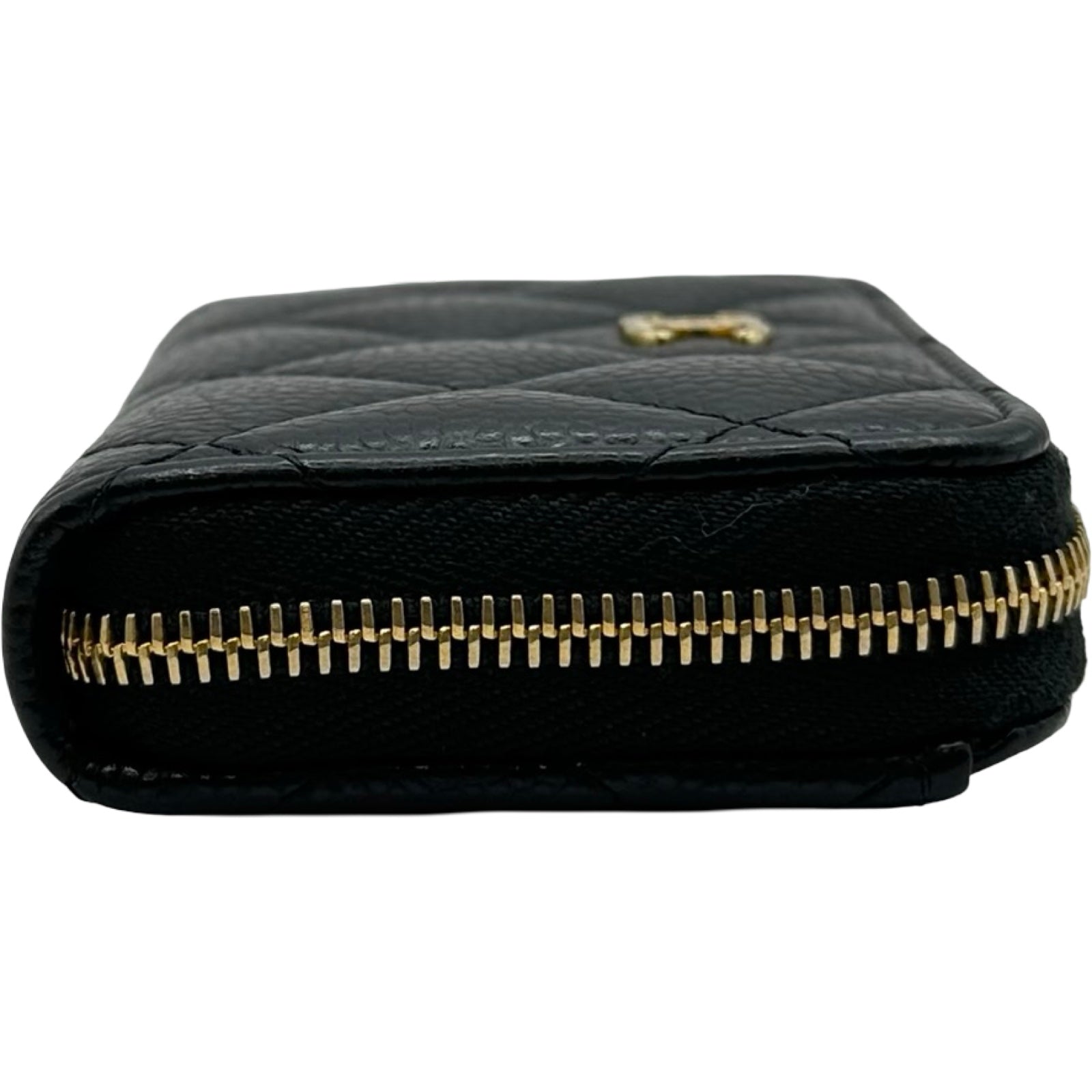 シャネル CHANEL クラシックジップコインパース AP0216 ブラック