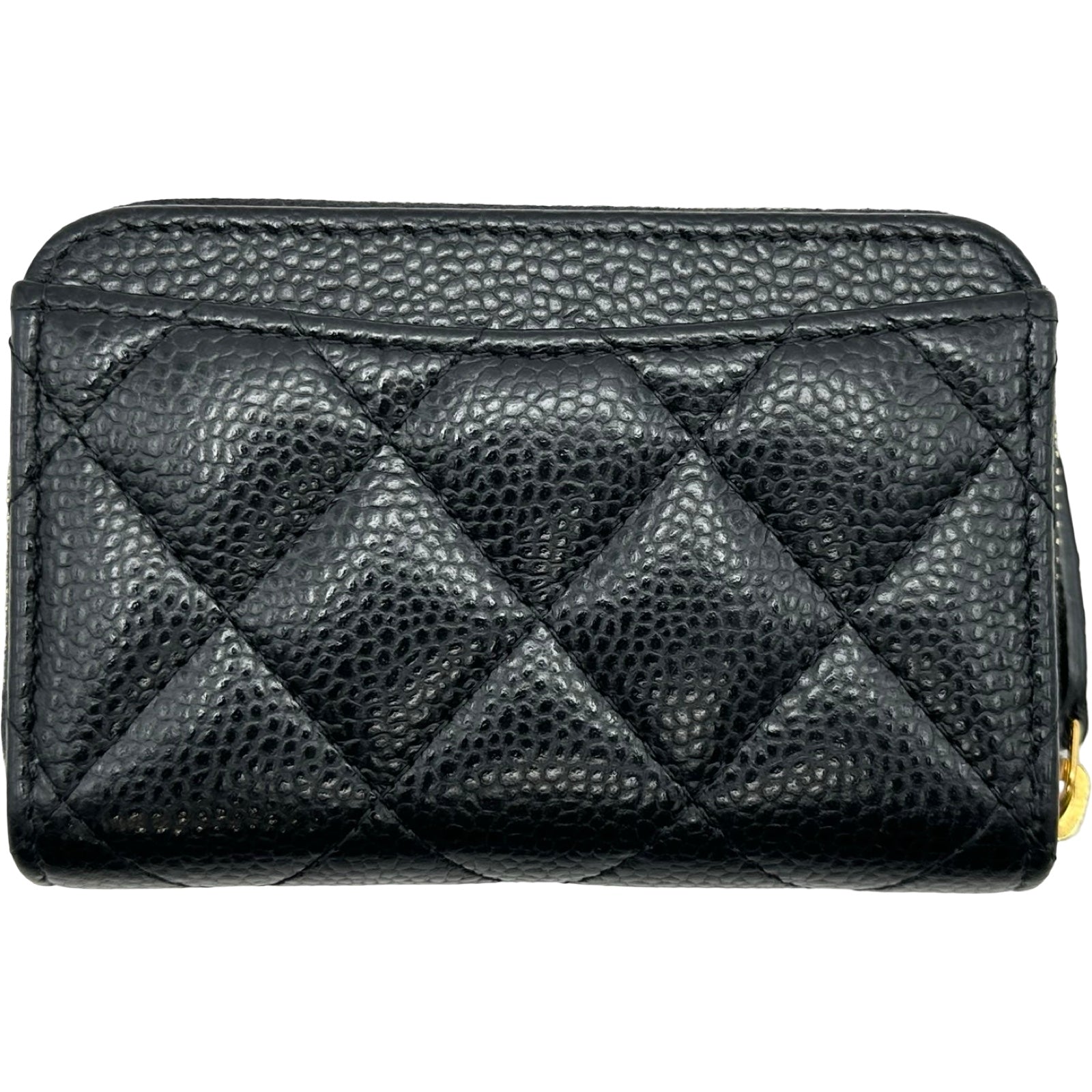 シャネル CHANEL クラシックジップコインパース AP0216 ブラック