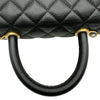 シャネル CHANEL ココハンドルXS A92990 27番台 ブラック ゴールド金具 キャビア レディース ショルダーバッグ