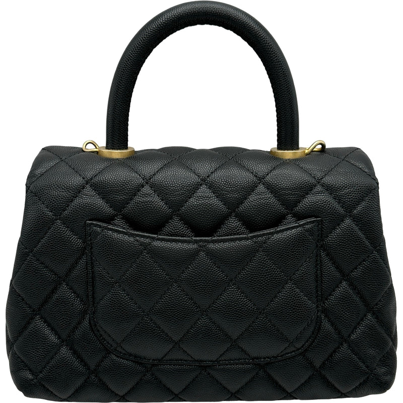 シャネル CHANEL ココハンドルXS A92990 27番台 ブラック ゴールド金具