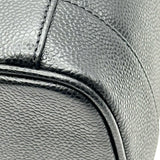 シャネル CHANEL ココマーク バニティバッグ A019998 6番台 ブラック ゴールド金具 キャビアスキン レディース ハンドバッグ