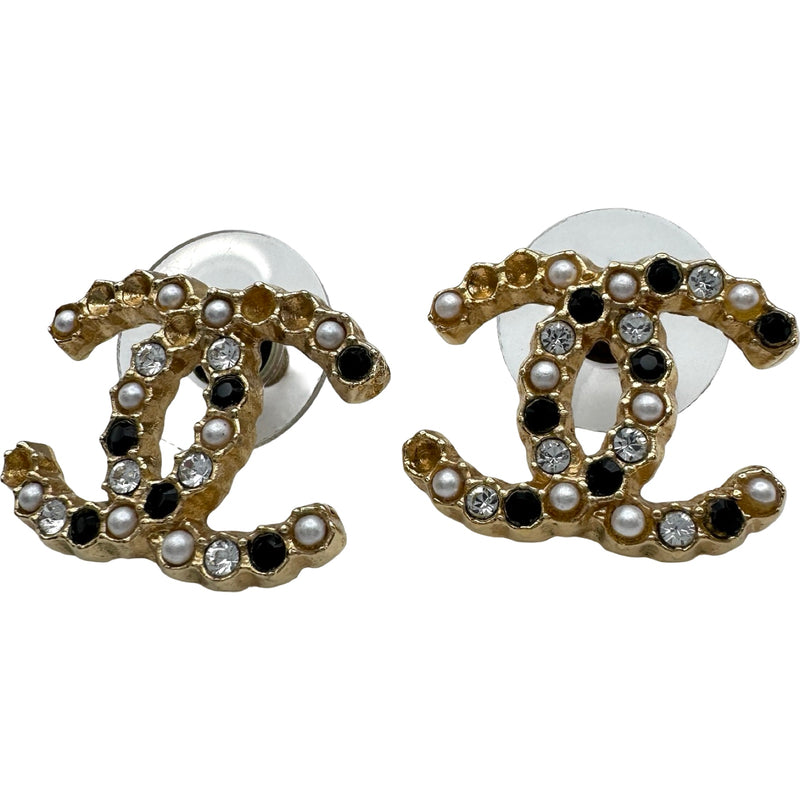 シャネル CHANEL ココマークピアス ゴールド メタル アクセサリー
